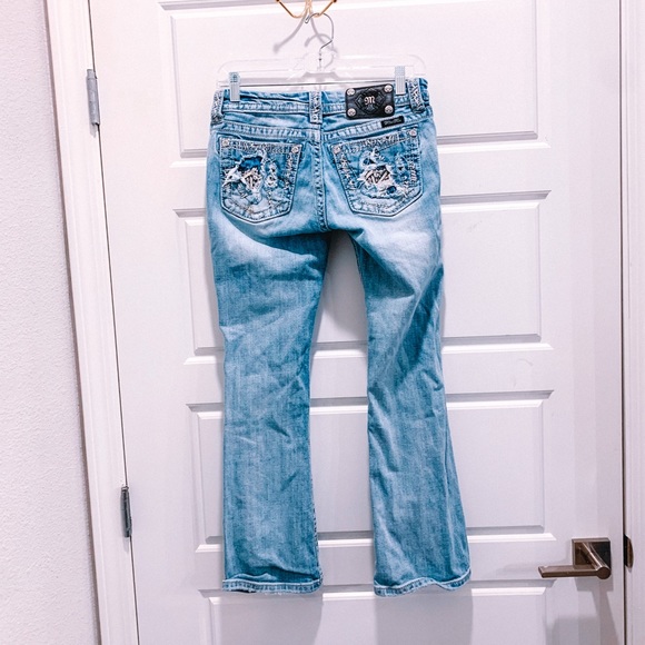 Miss Me Jeans RARE with embellished pockets Bootcut Flare Fit - Picture 6 of 13
